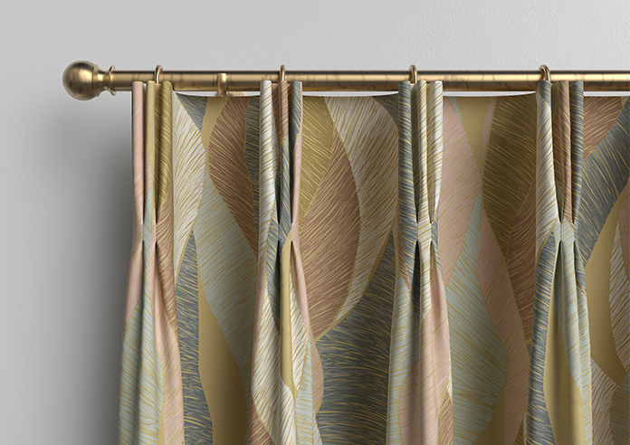 Anthurium, Caramel - Made to Measure Curtains - Image 11